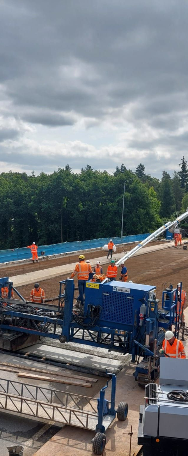 Betonverlaging Viaduct BKB