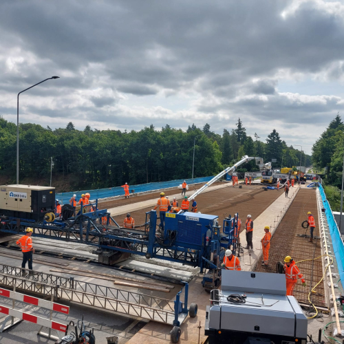Brugoverlaging 60 meter