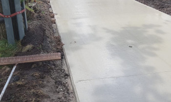 Na regen komt beton 3