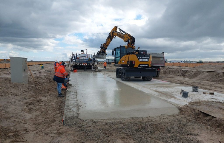 Betonnen spoorbanen