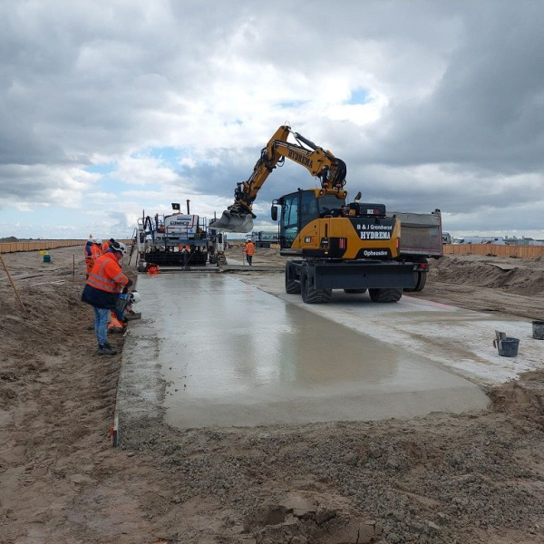 Betonnen spoorbanen